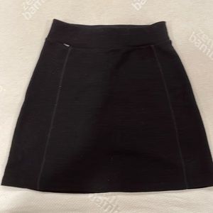 Original Vintage Ibex merino wool skirt size XS Black, good condition